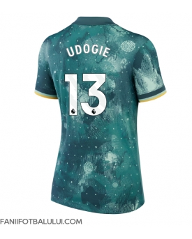 Tottenham Hotspur Destiny Udogie #13 Tricou Fotbal Replică 2024-25 Femei Treilea